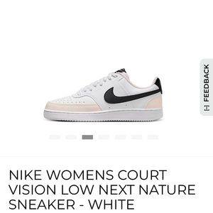 Nike Court Vision Low Next Nature women’s size 6